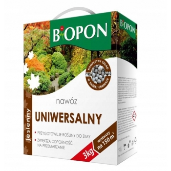 Nawóz granulowany Biopon jesienny uniwersalny 3kg
